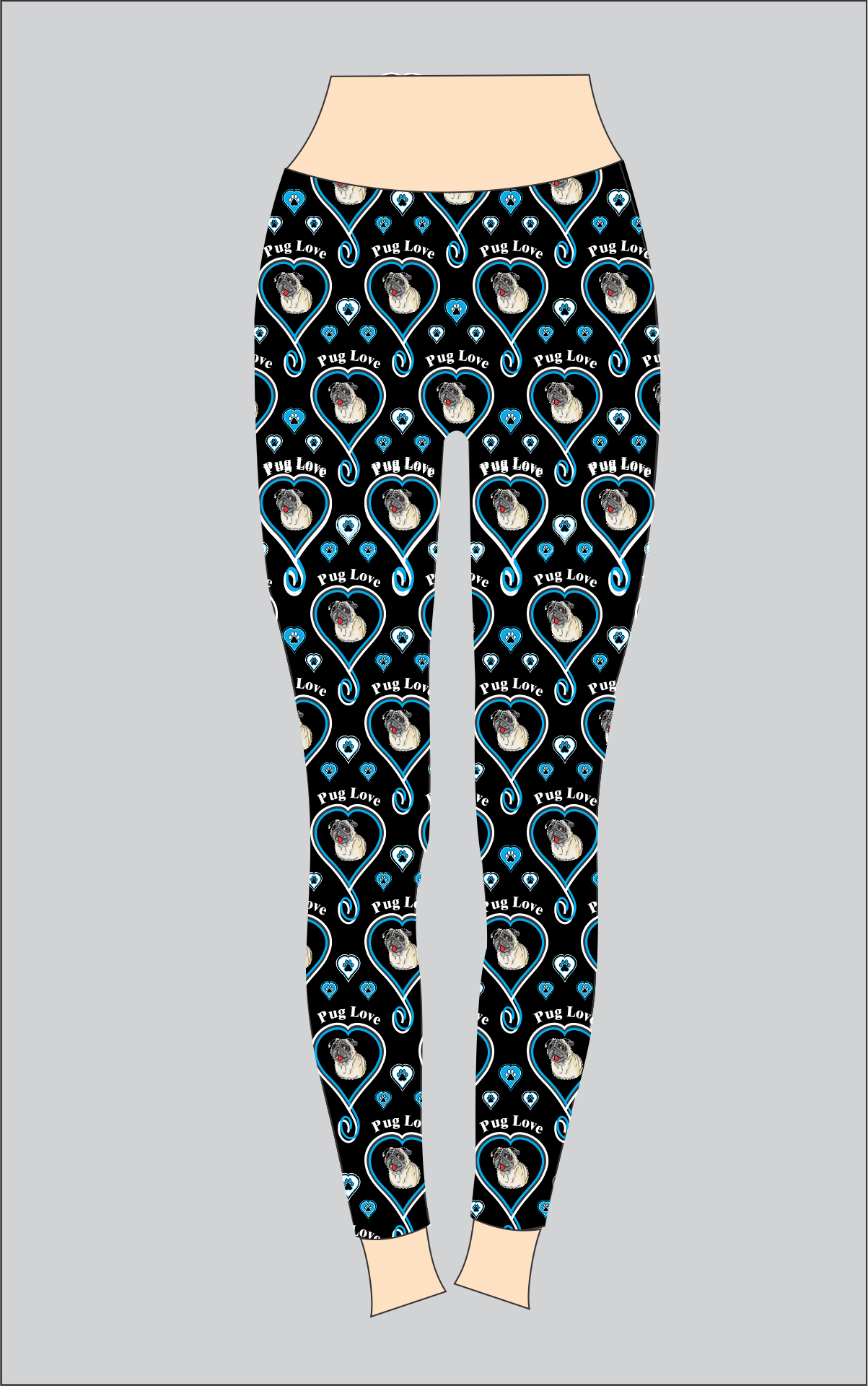 Legging Dog Prints 3 - Breeds N-Z