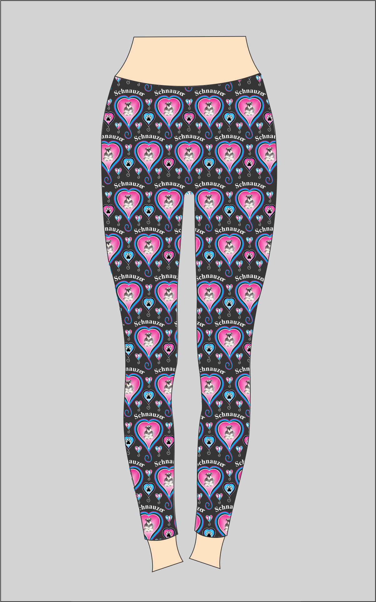 Legging Dog Prints 3 - Breeds N-Z