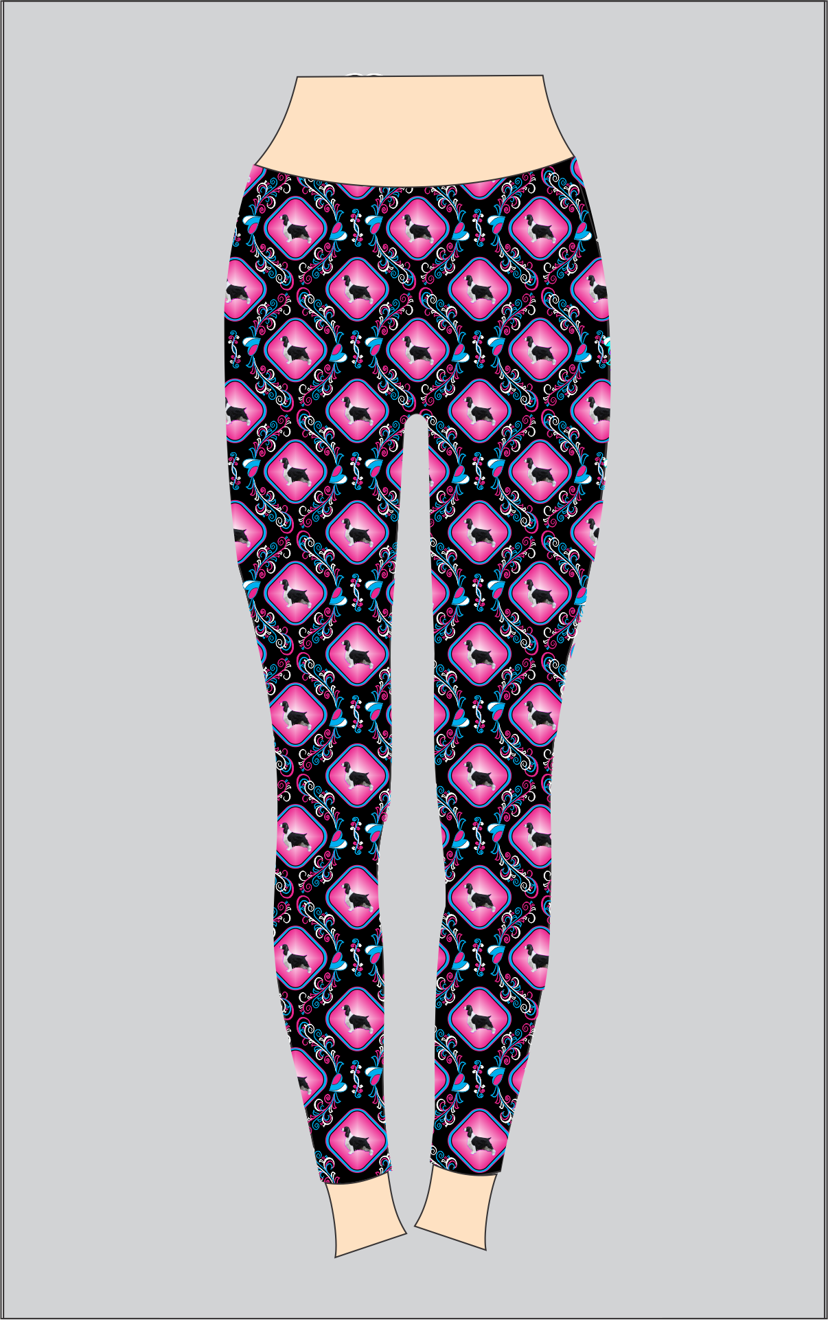 Legging Dog Prints 3 - Breeds N-Z