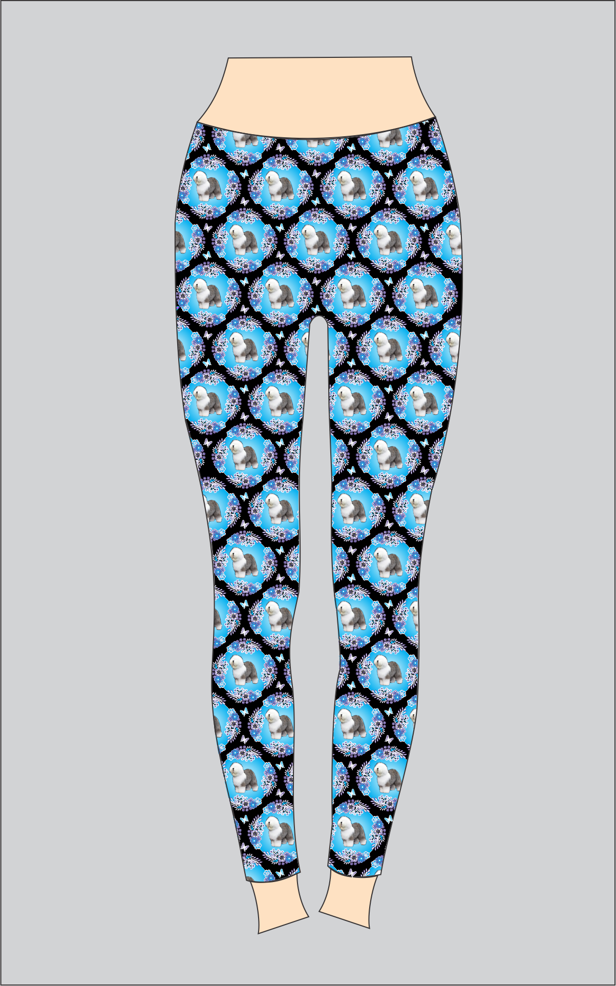 Legging Dog Prints 2 - Breeds D-M - Style 2900PR